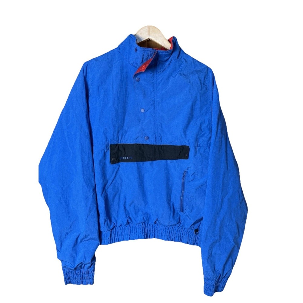 Vintage Helly Hansen Anorak‎ Lifa Blue Windbreaker Large EUC